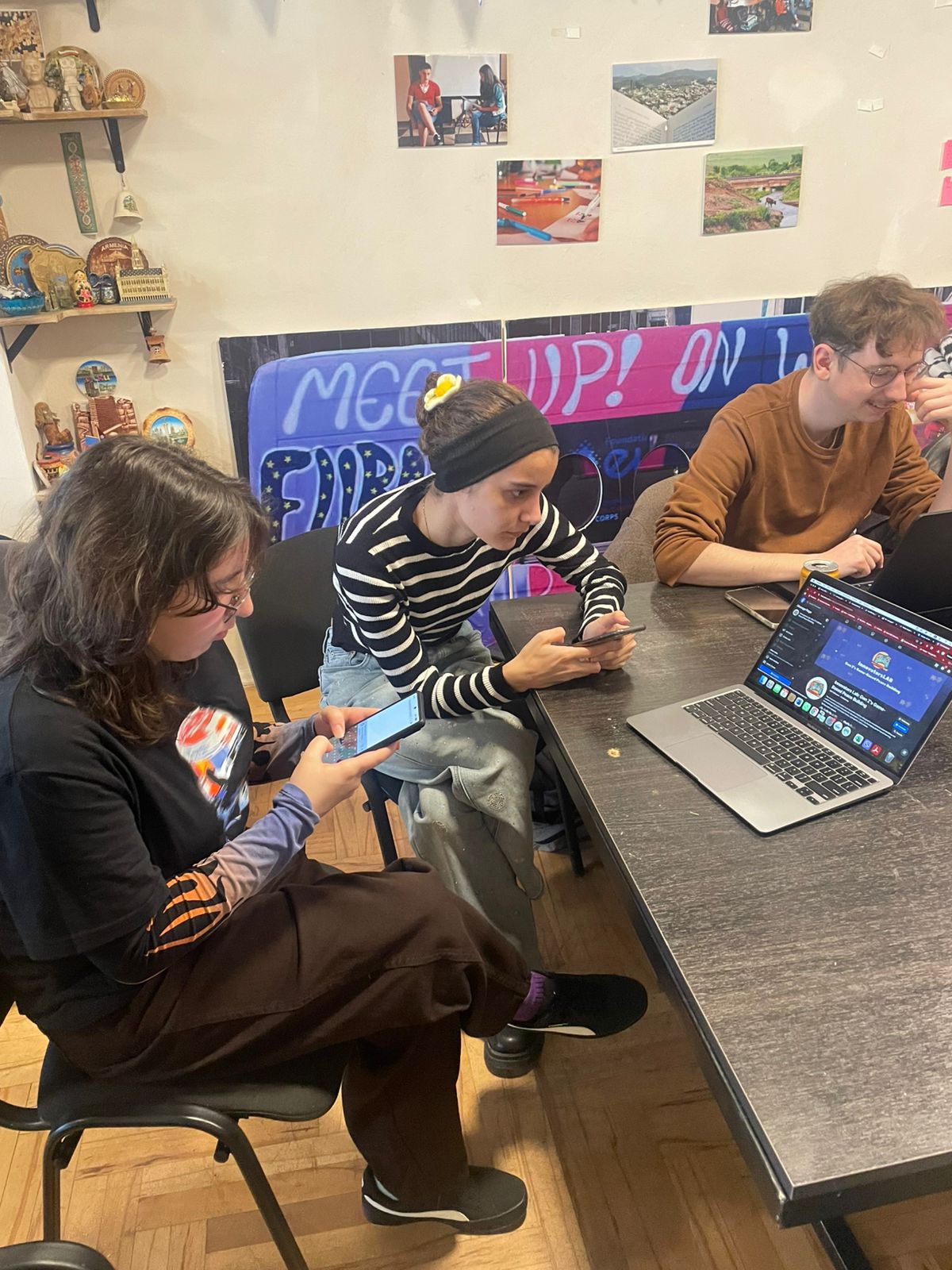 Dissemination activity in Tbilisi, Georgia 
